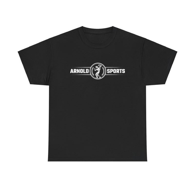 Fitness With Nutrition - Arnold Sports 그래픽 T 셔츠 보디