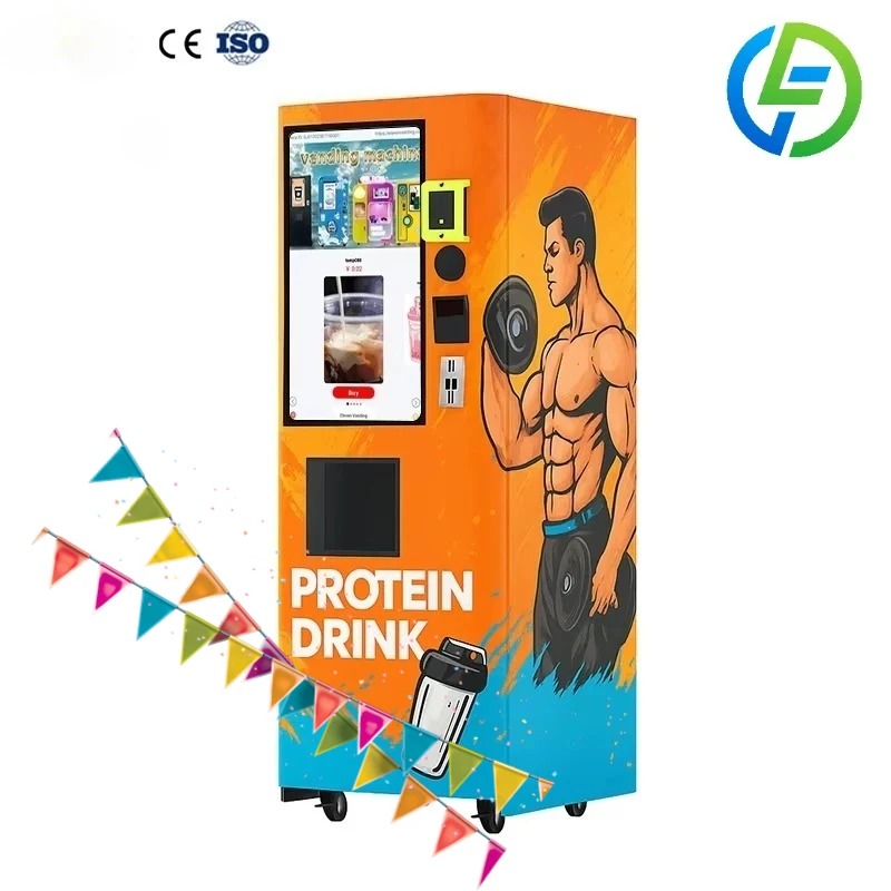 Fitness With Nutrition - 맞춤형 자동 단백질 쉐이크 자판기 스마트